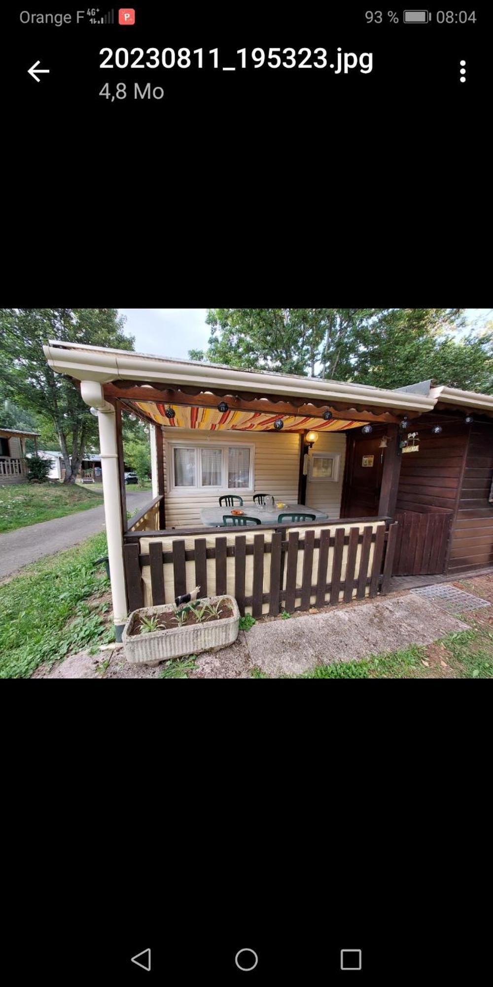 Charmant Mobil Home Style Chalet Besse-et-Saint-Anastaise Exterior photo