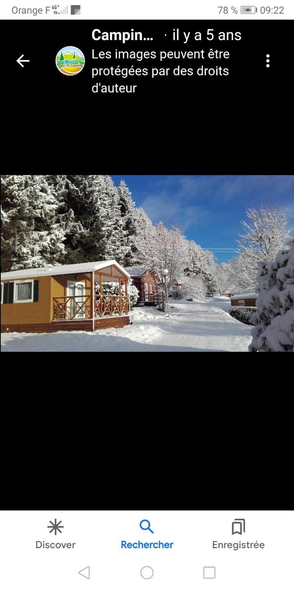 Charmant Mobil Home Style Chalet Besse-et-Saint-Anastaise Exterior photo