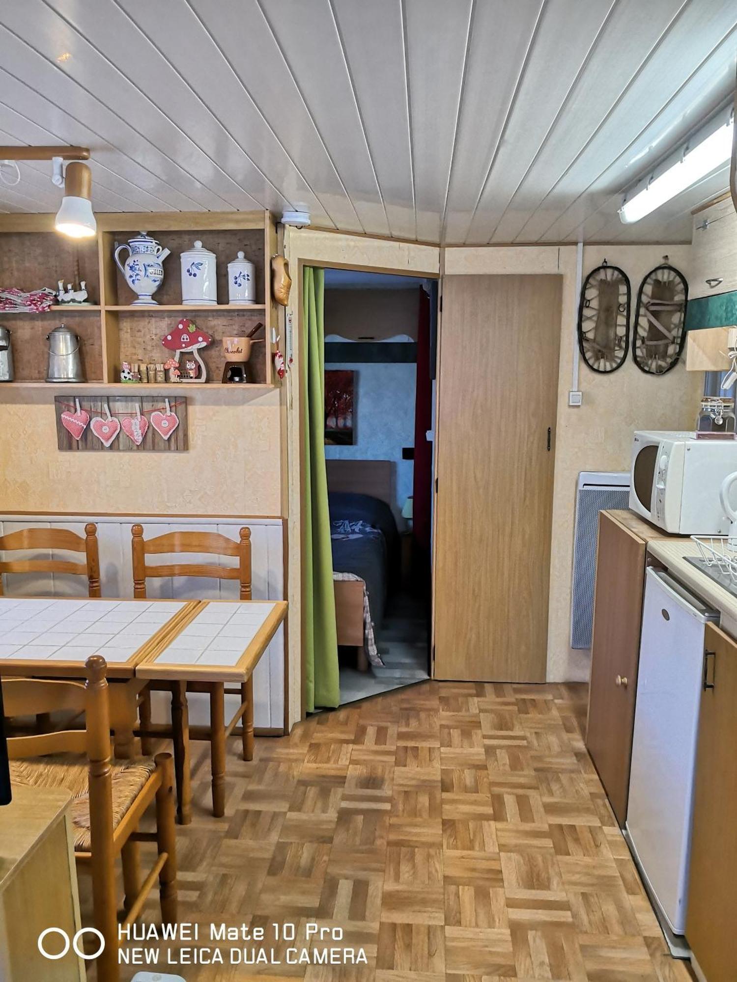 Charmant Mobil Home Style Chalet Besse-et-Saint-Anastaise Exterior photo